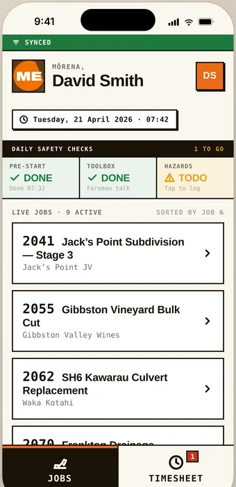 Monk crew app